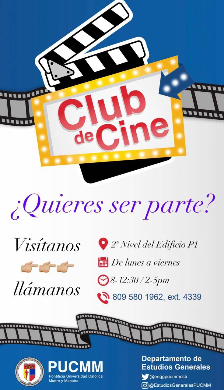 Quieres ser parte del Club de Cine? - Blog